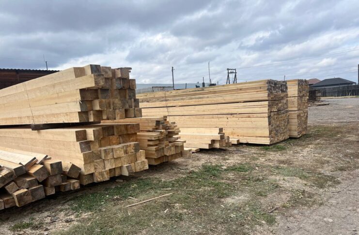 Лес, доски, пиломатериал. Фото: pulse19.ru