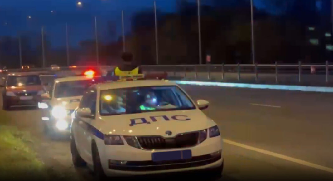 Стоп кадр из видео Госавтоинспекции