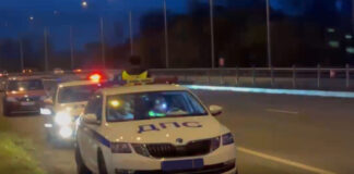 Стоп кадр из видео Госавтоинспекции