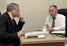 Александр Мяхар и Василий Кудашкин. Фото из телеграм-канала Александра Мяхара