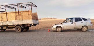 В Аскизском районе водитель без прав устроил ДТП с пострадавшими Фото Госавтоинспекции