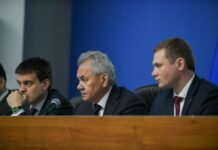 Михаил Котюков, Сергей Шойгу, Валентин Коновалов. Фото предоставлено пресс-службой главы РХ