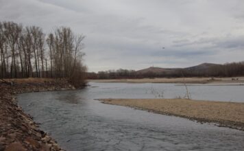 Завершена отсыпка на городском водозаборе в Абакане Фото: Абакан.рф