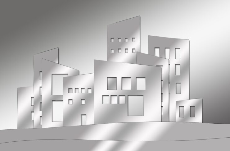 Город, дома