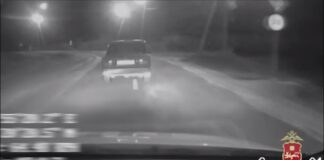 В Ширинском районе задержан пьяный несовершеннолетний водитель Кадр съемки МВД