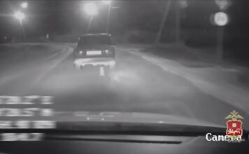 В Ширинском районе задержан пьяный несовершеннолетний водитель Кадр съемки МВД