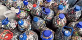 Батарейки. Кадр съемки Минприроды РХ