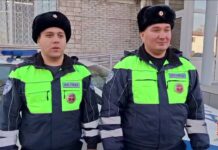 Кадр съемки МВД