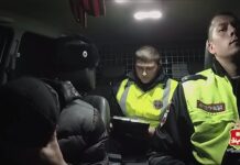 Кадр съемки МВД