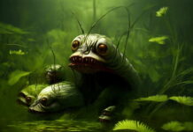 Пиявки. Изображение: kandinsky