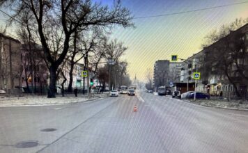 В Абакане пострадала пассажирка автобуса Фото Госавтоинспекции