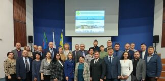 Фото из телеграм-канала Главы Саяногорска Евгения Молоднякова