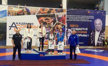 Студентка ХГУ завоевала бронзовую медаль на всероссийских соревнованиях по вольной борьбе Фото предоставлено пресс-службой ХГУ