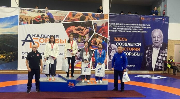 Студентка ХГУ завоевала бронзовую медаль на всероссийских соревнованиях по вольной борьбе Фото предоставлено пресс-службой ХГУ