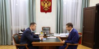 Дмитрий Набирухин и Алексей Лемин. Фото: Абакан.рф