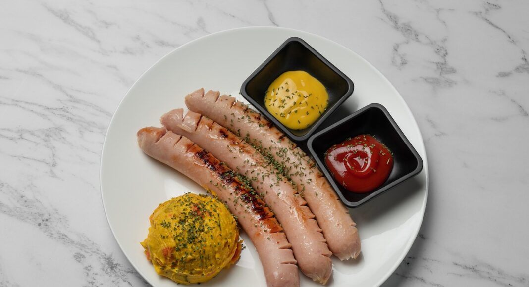 сосиски, еда