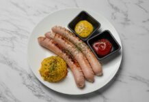 сосиски, еда