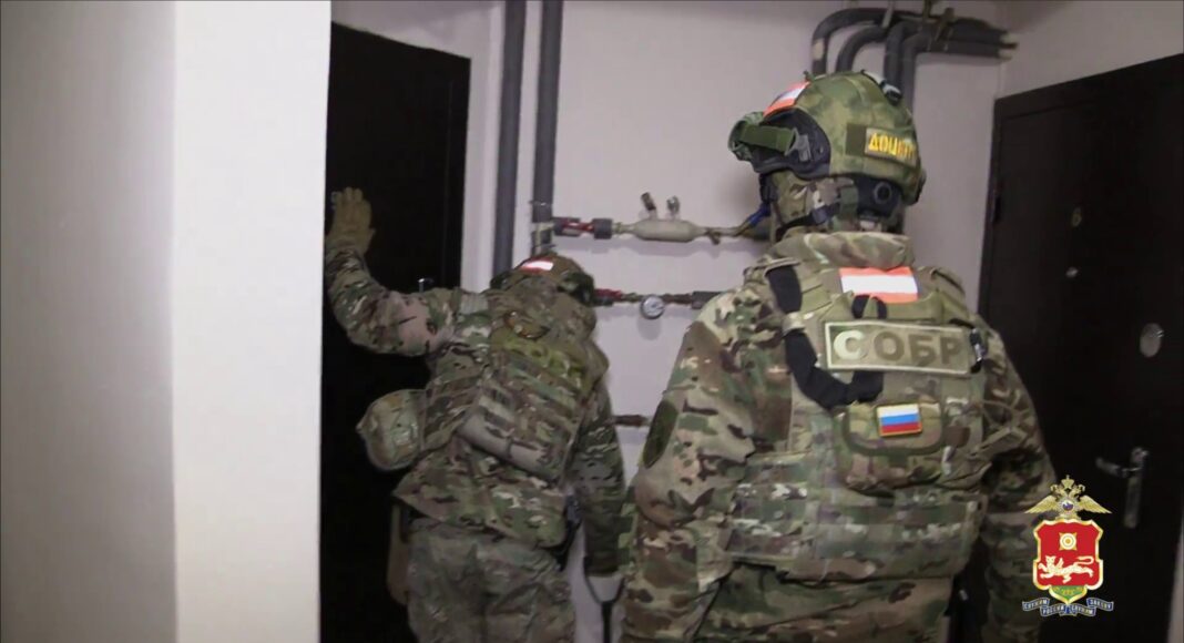 Кадр съемки МВД