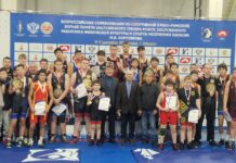 В Абакане прошли всероссийские соревнования по борьбе