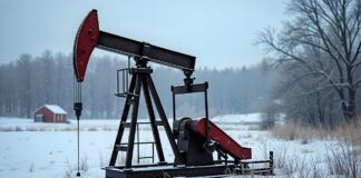Добыча. Нефть. Газ. Изображение из фотобанка