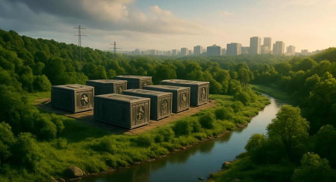 Майнинг. Изображение нейросети