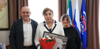 Сергей Сокол и Татьяна Краснова. Фото из телеграм-канала Сергея Сокола