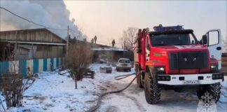 Кадр съемки МЧС