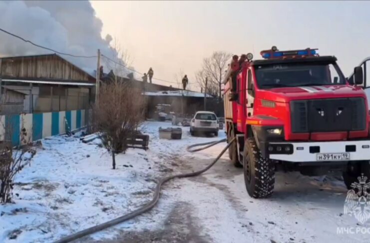 Кадр съемки МЧС