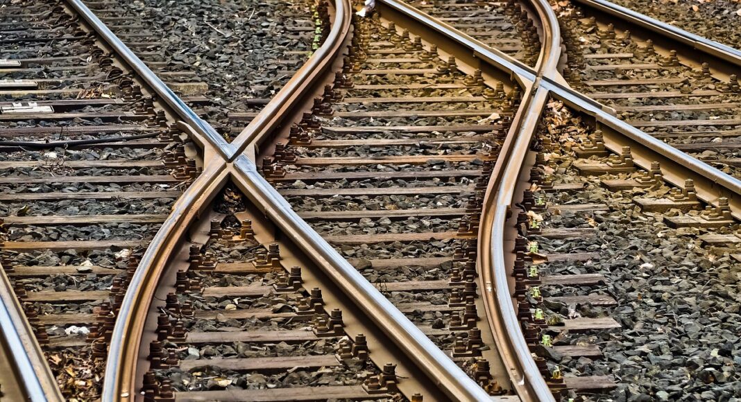 рельсы, жд, железная дорога