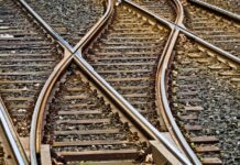 рельсы, жд, железная дорога