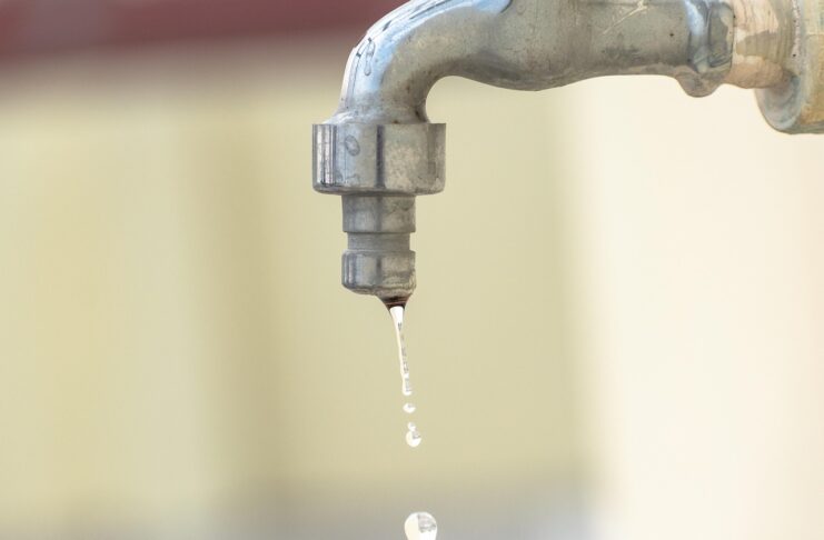 вода, отключение воды, кран