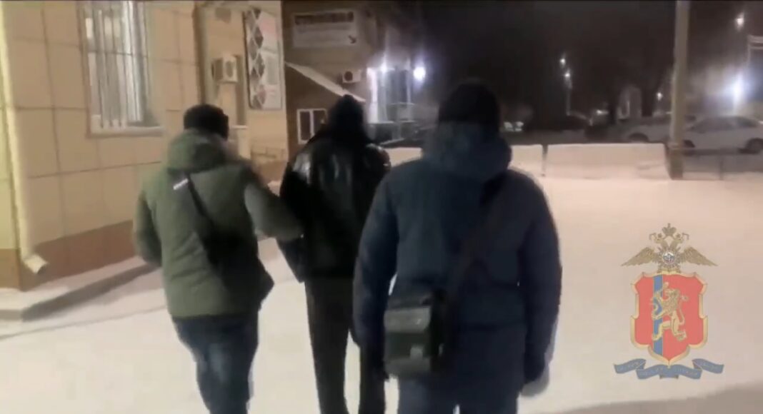 Кадр съемки МВД