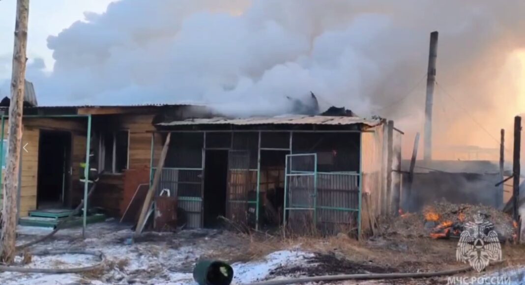 Кадр съемки МЧС