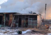 Кадр съемки МЧС