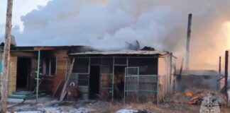 Кадр съемки МЧС