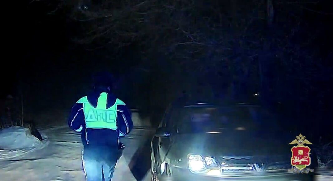 Кадр съемки МВД