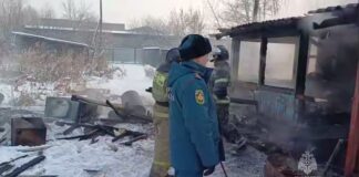 Кадр съемки МЧС