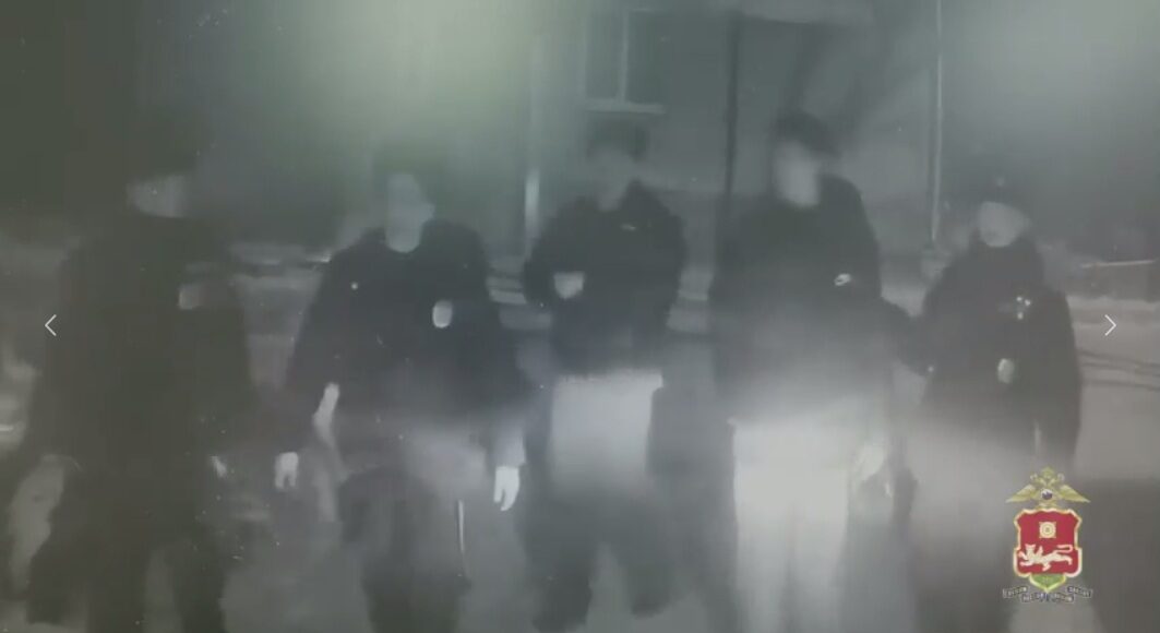 Кадр съемки МВД