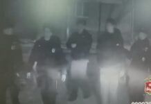 Кадр съемки МВД