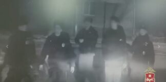 Кадр съемки МВД