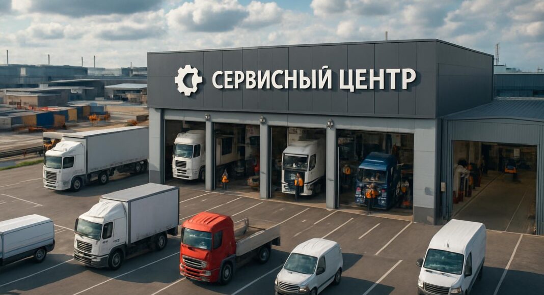 Сервисный центр. Изображение нейросети