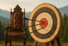 Мишень. Состязания. Изображение нейросети