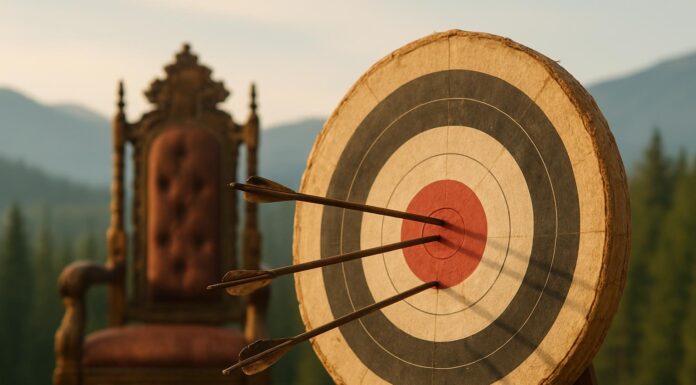 Мишень. Состязания. Изображение нейросети