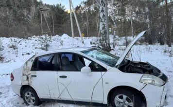 В ДТП в Саяногорске пострадал водитель Фото Госавтоинспекции