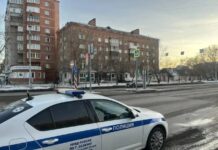 Ребенок попал под машину в Абакане Фото Госавтоинспекции