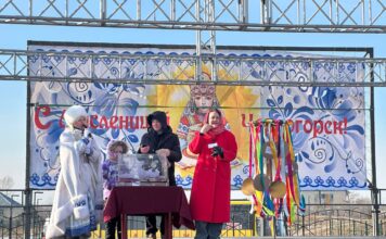 Мороз не помеха: как Черногорск Масленицу встретил Фото из телеграм-канала Дмитрия Бородина