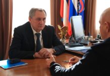 Николай Шульгинов и Сергей Сокол. Фото из телеграм-канала Сергея Сокола