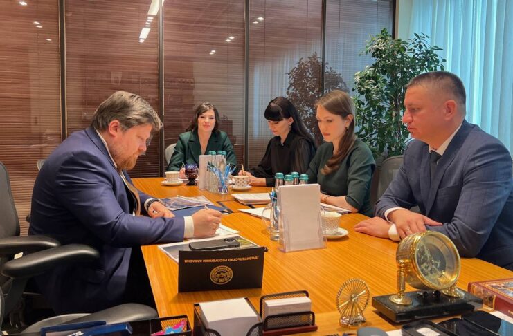 В Минэкономразвития РФ обсудили развитие туристической отрасли Хакасии Фото из телеграм-канала Юлии Исмагиловой