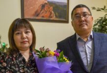 Семья из Аскиза награждена медалью ордена «Родительская слава» Фото из телеграм-канала главы РХ