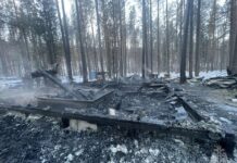 В Хакасии при пожаре в гостевом доме погибли трое мужчин Фото МЧС